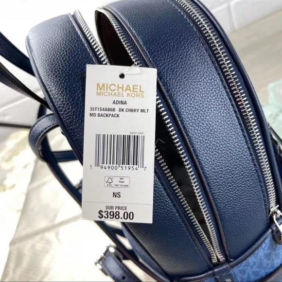 MICHAEL KORS 35T1S4AB6B ADINA MEDIUM BACKPACK - Picture 4 of 13